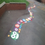 School Playground Marking in St Michaels 5