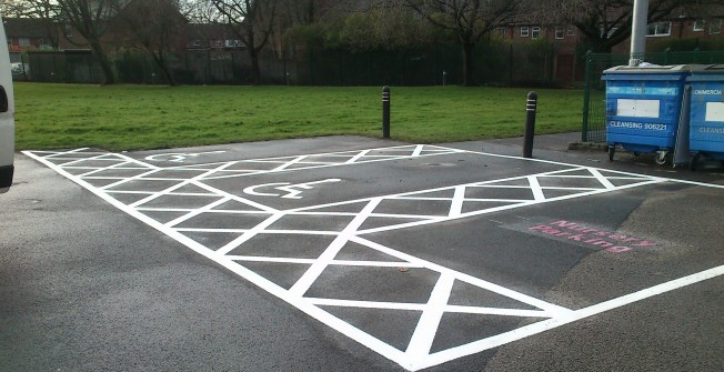 Car Park Lining Services in Anstey