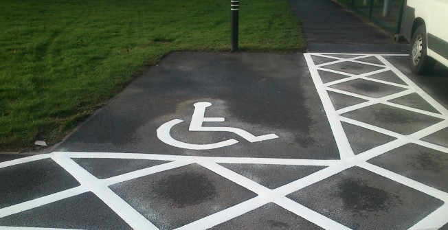 Relining Thermoplastic Markings in Limavady