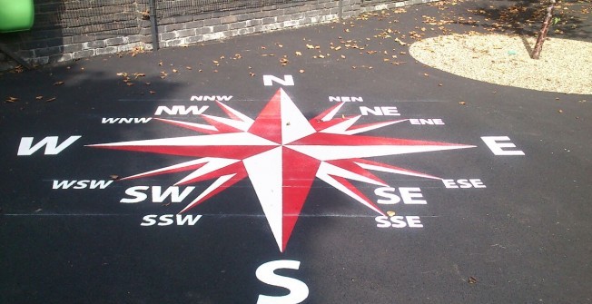 Play Area Line Marking in Duntocher