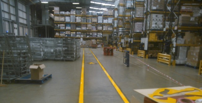 Warehouse Floor Paint in Aston